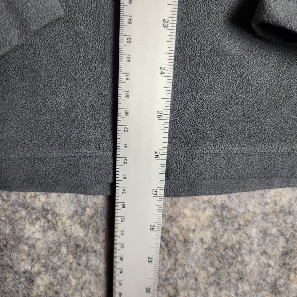 Eddie Bauer First Ascent Half Zip Fleece Sweatshirt Men M Gray‎ Jacket Gorpcore - Picture 3 of 7
